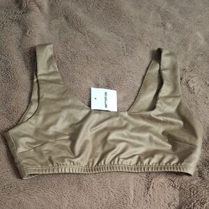 Tan Bralette- W Sz Small